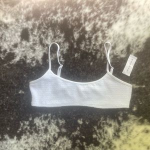 PacSun White bikini top